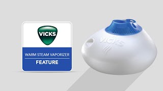 Vicks Warm Steam Vaporizer V150  Features [upl. by Netsyrk]