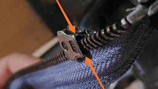 Reissverschluss reparieren  Repair zipper [upl. by Zoe802]