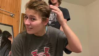 MY BOYFRIEND SHAVES MY HEAD Goodbye Hair [upl. by Flanigan249]