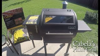 NEW  Cabelas Pellet Grill Review w Window [upl. by Fiora]