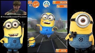 Ethan Gamers FIRST VIDEO Despicable Me MINION RUSH [upl. by Artiek]