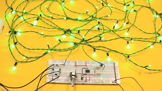 🎄 Como hacer luces de navidad paso a paso circuito serie 110v y 220v AC 💡 [upl. by Aleciram]