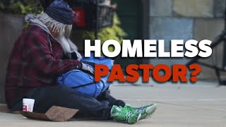 Pastor Dressed as Homeless Man in Front of His Church [upl. by Kieran]