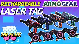 ARMOGEAR Rechargeable Laser Battle Set Review [upl. by Wurtz]