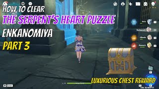 The Serpents Heart Puzzle Part 3  Enkanomiya Inazuma  Genshin Impact [upl. by Luane]