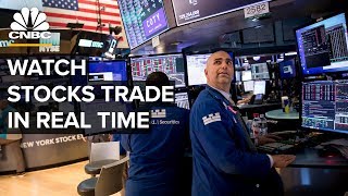 Watch stocks trade in real time after Dows third worstday ever– 3172020 [upl. by Jt573]