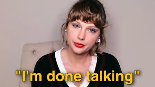 Taylor Swift Walks Out Of Interview Full Clip [upl. by Anaigroeg]