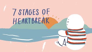 7 Stages After A Break Up [upl. by Jerad]