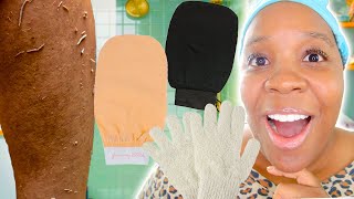 I Tried Every Popular Exfoliating Glove [upl. by Woo]