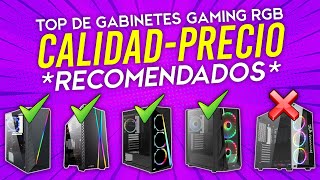 TOP MEJORES GABINETES GAMING 2020 CALIDADPRECIO PARA ARMAR UN PC GAMER BARATO [upl. by Eimerej]