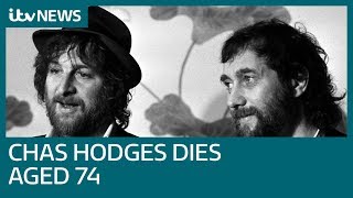 Chas Hodges of Chas and Dave dies aged 74  ITV News [upl. by Eliot]