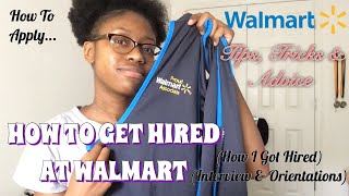 How To Get Hired At Walmart Interview amp OrientationTips Tricks amp Advice   ItsMsTiffanyRe G [upl. by Sascha]