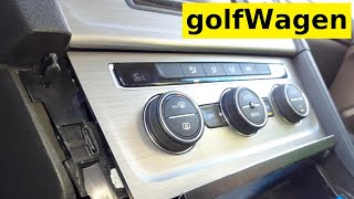 VW Golf 7 heat temperature flap actuator [upl. by Acinorej913]