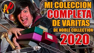 Mi Colección COMPLETA de Varitas de Harry Potter de Noble Collection 2020  ArgenPotter [upl. by Niajneb]