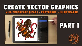 How to Create Vector Graphics Tutorial Part 1 [upl. by Yorke]