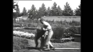 Larroseur arrosé The Sprinkler Sprinkled Film 1895 [upl. by Pollack]