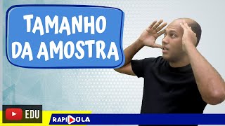 TAMANHO DA AMOSTRA  01 INTERVALO DE CONFIANÇA [upl. by Row]