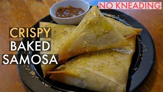 Filo Pastry Samosas Recipe  Vegan Indian Snack Recipe [upl. by Karole]