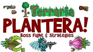 Terraria 13 Plantera Guide Arena amp SOLO Boss Fight Lets Play PC Gameplay [upl. by Timon947]