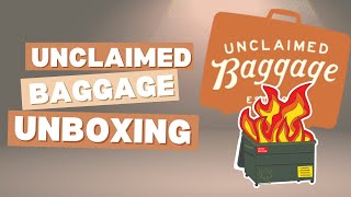 Unclaimed Baggage AKA Unclaimed TRASH Mystery Unboxing [upl. by Saber492]