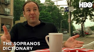 The Sopranos Dictionary  The Sopranos  HBO [upl. by Havard]