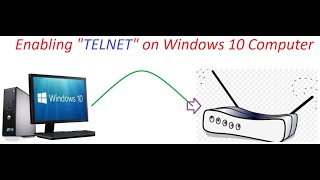 How to Enable Telnet in Command Prompt  Windows PC [upl. by Anaes534]