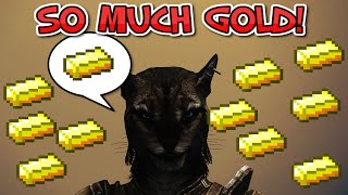 Elder Scrolls V Skyrim Secret Gold Ingot Stash [upl. by Eiahpets229]