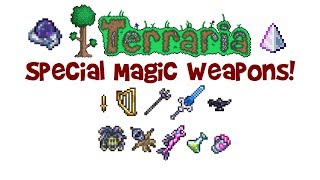 Special Terraria Magic Weapons Guide Mage Class Hardmode 13 amp 124 [upl. by Honorine]