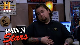 CHUMLEES EXTREME HEALTH CHALLENGE  Pawn Stars Season 7  History [upl. by Strawn]