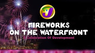 TVJ Live Fireworks on The Waterfront  A Celebration of Development [upl. by Arev]