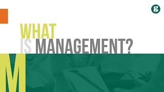 What is Management [upl. by Airekat]