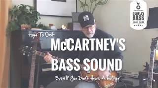 How To Get McCartneys Bass Sound Even If You Dont Own A Höfner [upl. by Hannahoj]