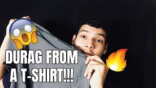 HOW TO TIE A TSHIRT LIKE A DURAG [upl. by Hniv]