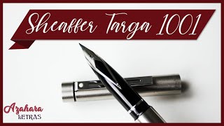 Pluma Estilográfica Sheaffer Targa 1001 [upl. by Assiran723]