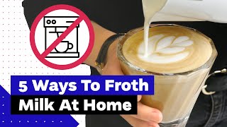 How To Froth Milk At Home Best Milk Frothers Review [upl. by Tartaglia]