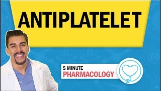 Pharmacology  Antiplatelet nursing RN PN NCLEX [upl. by Won715]