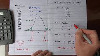 How ToCalculate the Confidence Interval for a Sample [upl. by Yeleen]