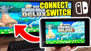 How to Connect Nintendo Switch to Monitor 2024 [upl. by Arvo]