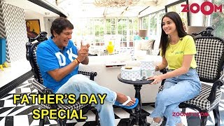 Ananya Pandays fun conversation with her father Chunky Panday  Fathers Day Special [upl. by Dadinirt]