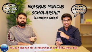 ERASMUS MUNDUS SCHOLARSHIP Complete Guide How to apply Eligibility Benefits and More  ENG SUBS [upl. by Anagrom]