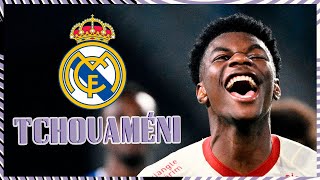 Aurélien Tchouaméni new REAL MADRID PLAYER [upl. by Siuqcram]