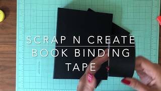 Book Binding Tape Tutorial [upl. by Enneillij]