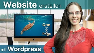 Wordpress Website erstellen  Tutorial in 12 Einfachen 🐬 Schritten für Anfänger  Deutsch [upl. by Odidnac940]