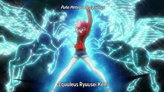 Shoko Usa El Equuleus Ryusei ken Por Primera Vez He Imita A Seiya [upl. by Aem]