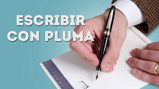 Cómo escribir con pluma [upl. by Enilasor]