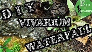 How to build a vivarium waterfall [upl. by Nosreip207]