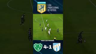 SARMIENTO 41 ATLETICO TUCUMAN  GOLES  LIGA PROFESIONAL  FECHA 21 [upl. by Znarf24]