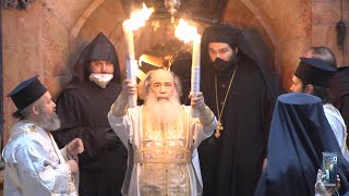 The Orthodox Easter the Holy Fire from Jerusalem to the world [upl. by Cesar550]