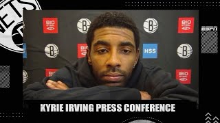 Kyrie Irving addresses his absence from the Nets  NBA on ESPN [upl. by Sherrill]