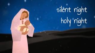 Silent Night  Kids Version w Lyrics [upl. by Pyle851]